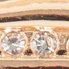 Glimmer Disc Brooch, gold, swatch