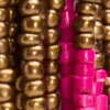 Magenta Glitz Necklace, pink/gold, swatch