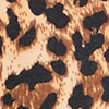 Bamboo Animal Frill Dress, leopard, swatch