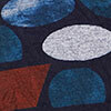 Blue Horizons Top, print, swatch