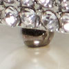 Glitz And Glam Necklace, silver/pearl, swatch