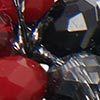 Sun Blaze Drop Earrings, black/red, swatch