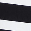 Bamboo Stripe Top, black/white, swatch