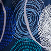 Glacier Dress, print, swatch