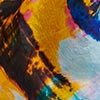 City Lights Silk Scarf, print, swatch