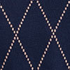 Twilight Check Cardigan, navy/desert sand, swatch