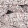 Braided Magnetic Scarf, lilac marle, swatch