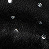 Wham Glam Fur Cape, black, swatch