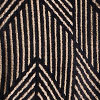 Chevron Chenille Jacket, black/camel, swatch