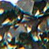 Crystal Scarf Brooch, gunmetal/crystal, swatch