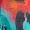 Painted Alpha Silk Scarf, print, swatch
