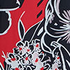 Lets Dance Layered Dress, print, swatch