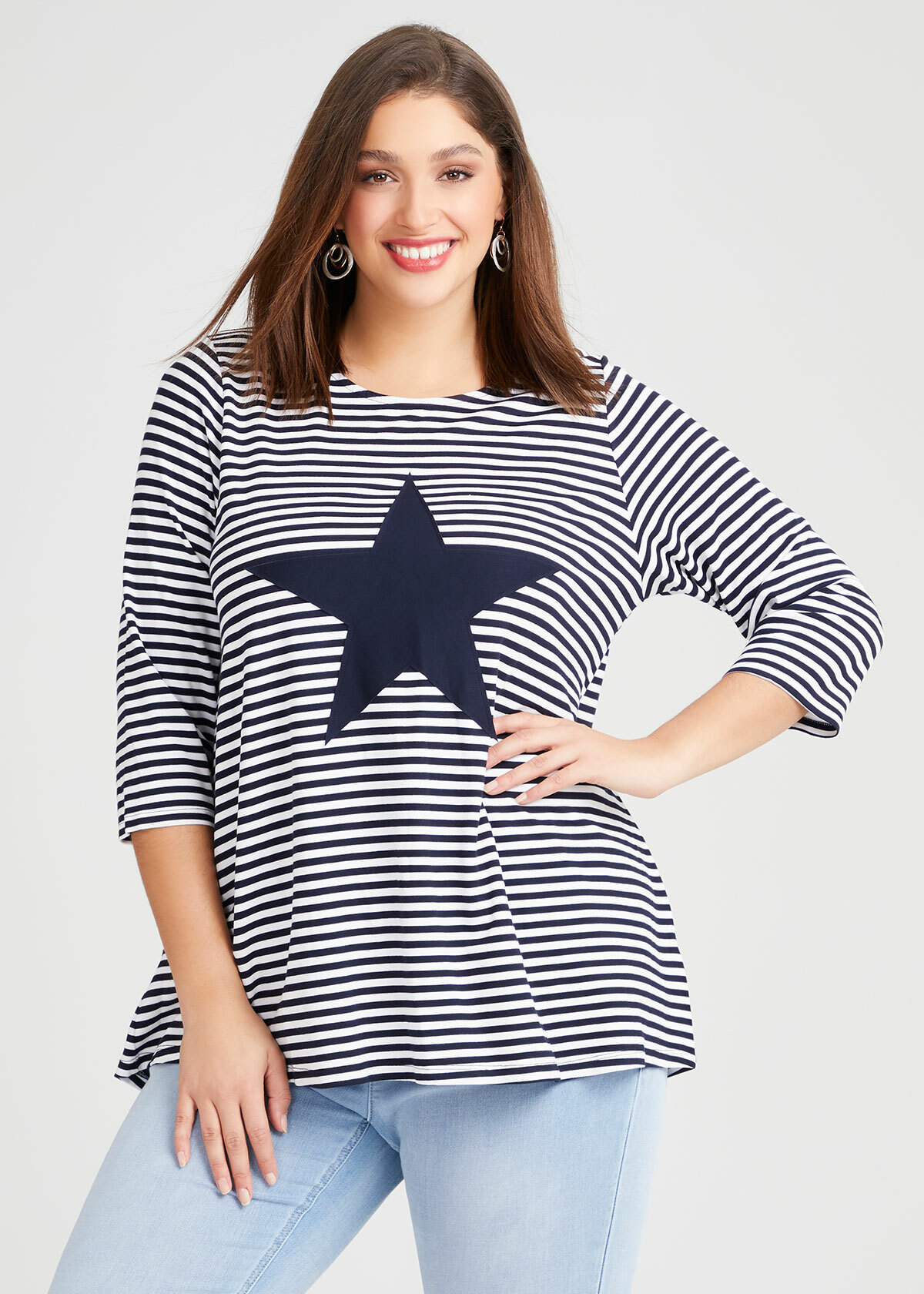 Bamboo Star Stripe Top