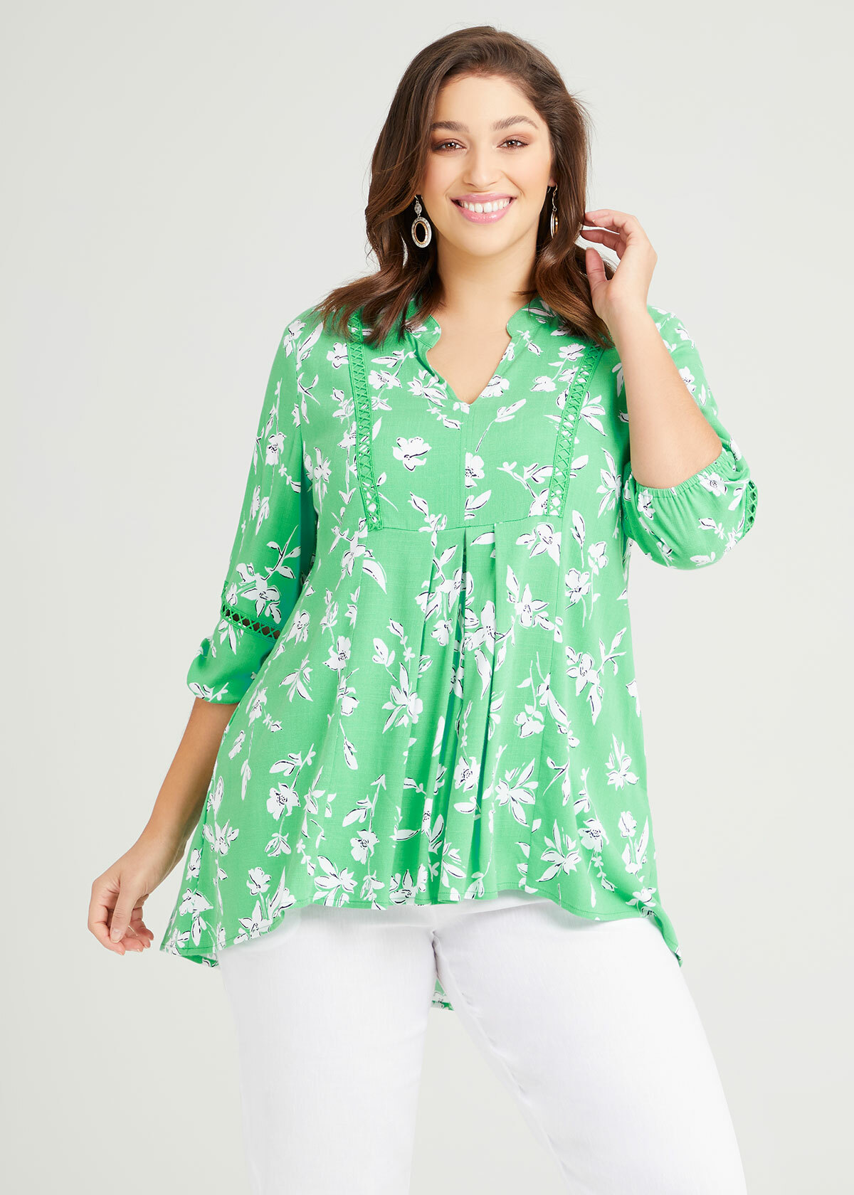 Primavera Natural Boho Top