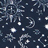 Bamboo Celestial Pj Pant, print/navy, swatch