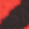 Bloom Jacquard Poncho, black/red, swatch