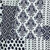 Boho V Neck Nightie, print/navy, swatch