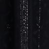 Metallic Stripe Coverup, black, swatch