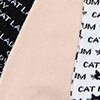 Set/3 Bamboo Kitty Socks, multi, swatch