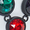 Faceted Jewel Y Necklace, multi, swatch