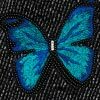 Butterfly Beaded Bag, multi, swatch