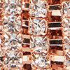 The Rose Gold Bling Belt, rose gold, swatch