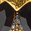 Crystal Queen Bee Ring, multi, swatch
