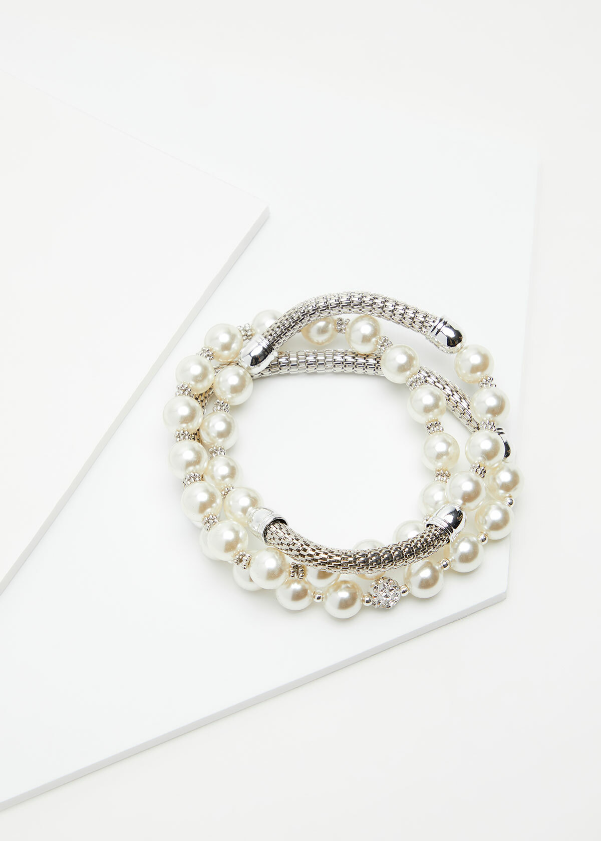 Pearl Bracelet Stack