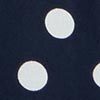 Polka Dot Ruffle Tunic, white/navy, swatch
