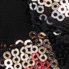 Squared Off Animal Shrug, black, swatch