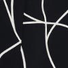 Reverse Scribe Wrap Dress, black/white, swatch