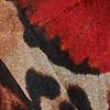 Wild Papillon Silk Scarf, print, swatch