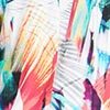 Spring Twist Natural Dress, print, swatch