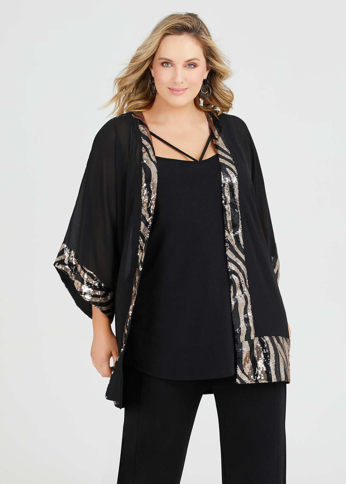 Squared Off Animal Shrug