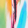 Colour Twist Cape, print, swatch