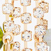 Glitterati Earrings, gold/crystal, swatch