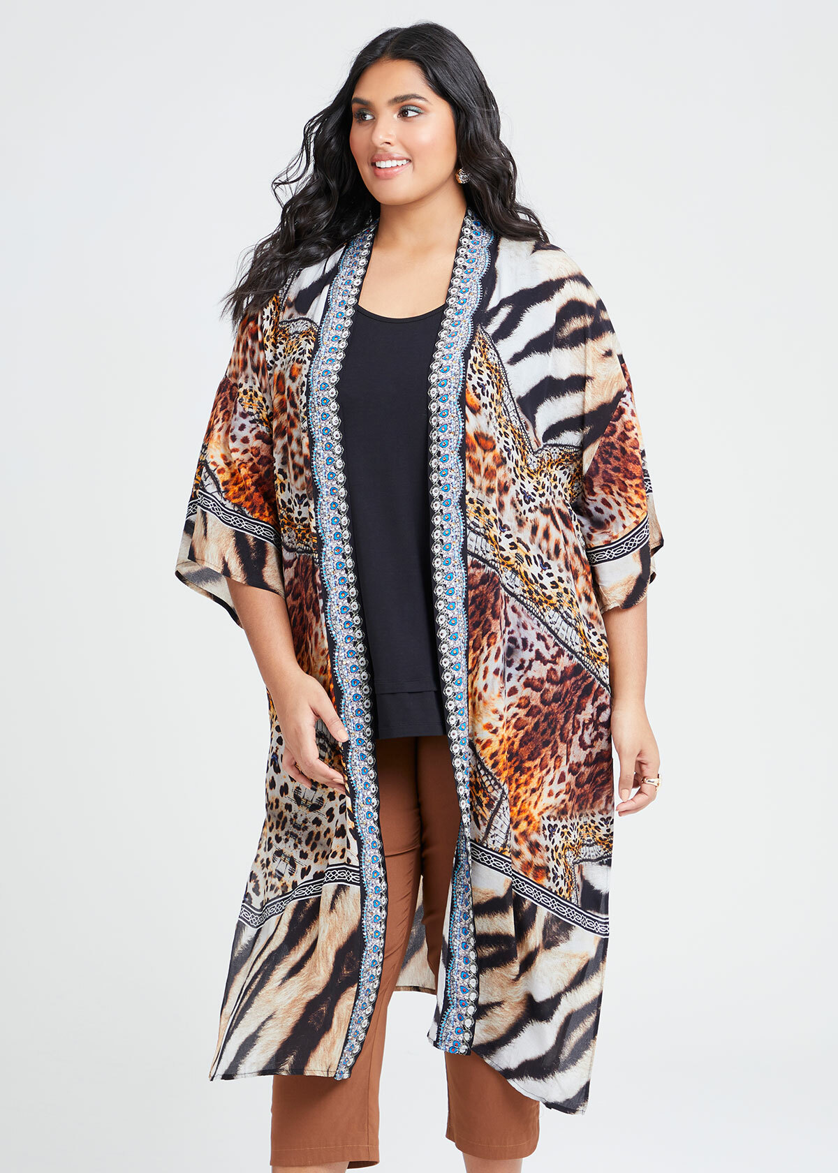 Natural Wild Side Kimono