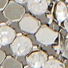 Panache Earrings, silver, swatch