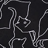 Natural Cats Back Legging, print, swatch