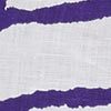 Jemima Linen Crop Trouser, white/purple, swatch