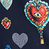 Organic Heart Of Gold Top, print, swatch
