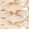 Raffia Hoop Earrings, natural, swatch