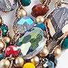 Rainbow Y Necklace, multi, swatch