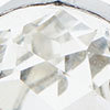 Glamour Crystal Earrings, silver, swatch