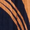 Cotton Swirl Dress, navy/tangerine, swatch