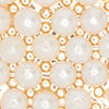 Pearly Heart Brooch, gold, swatch