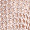 Silver Fox Cropped Cape, dusty pink/silver, swatch