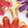 Bright Bunch Brooch, multi, swatch