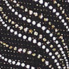 Bronze Opulence Lurex Cardigan, print, swatch