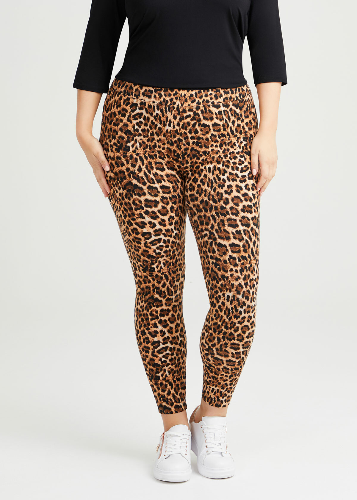 Organic Leopard Leggings